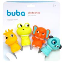 Kit 4 Dedoches Turminha Animais Divertido 16981 Buba Kit 4 Dedoches Turminha Animais Divertido 16981 Buba