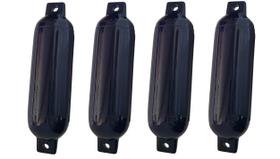 Kit 4 Defensa Inflável PVC Azul G2 11,4x40,6cm Lancha Barco Kit 4 Defensa Inflável PVC Azul G2 11,4x40,6cm Lancha Barco