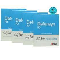 Kit 4 Defensyn 60g Konig Para Cães e Gatos Kit 4 Defensyn 60g Konig Para Cães e Gatos