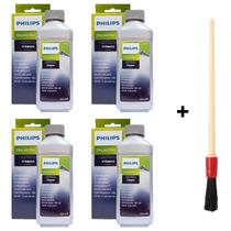 Kit 4 Descalcificante 250ml + Pincel Limpeza Máquinas Saeco Kit 4 Descalcificante 250ml + Pincel Limpeza Máquinas Saeco