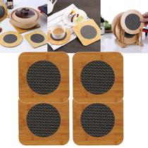 Kit 4 Descanso Suporte de Panela Travessa Protetor de Mesa