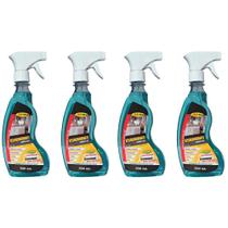 Kit 4 desengordurante limpeza pesada multiuso spray allchem 500ml