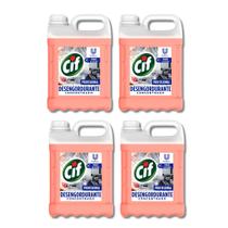 Kit 4 Desengordurantes Concentrado Profissional 5 Litros CIF