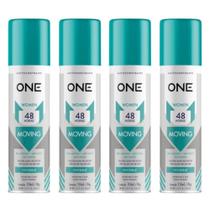 Kit 4 Desodorante Above One Women Moving 150ml