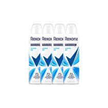 Kit 4 Desodorante Antitranspirante Aerosol Feminino Rexona Cotton Dry 72 horas 150ml Kit 4 Desodorante Antitranspirante Aerosol Feminino Rexona Cotton Dry 72 horas 150ml