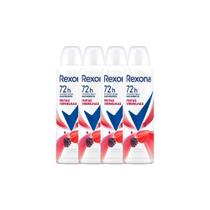 Kit 4 Desodorante Antitranspirante Aerosol Rexona Frutas Vermelhas 72 horas 150ml Kit 4 Desodorante Antitranspirante Aerosol Rexona Frutas Vermelhas 72 horas 150ml