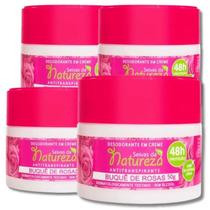 Kit 4 Desodorante Creme Buquê De Rosas Kit 4 Desodorante Creme Buquê De Rosas