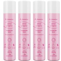 Kit 4 Desodorante Intimo Feminino Morango Amor Proprio