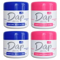 Kit 4 Desodorante S/Perfume/Suave/Masculino/Feminino DAP 55g
