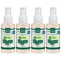 Kit 4 Desodorante Spray Boni Natural Melaleuca e Toranja