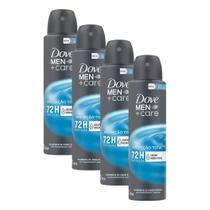 Kit 4 Desodorantes Aerosol Dove Men+Care Proteção Total 150ml
