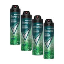 Kit 4 Desodorantes Rexona Motionsense Men Antitranspirante Aerossol Impacto 150ml