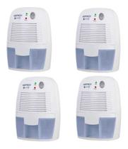 Kit 4 Desumidificador Elétrico Komeco Kdp250 Branco100v/240v
