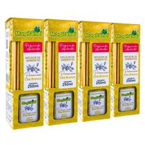 Kit 4 Difusor de Ambientes Premium Mogilândi Chá Branco 250ml