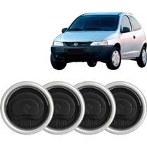 Kit 4 Difusor De Ar Central Lateral Celta 04 A 06 Prata