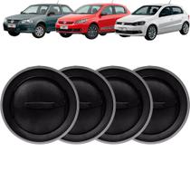 Kit 4 Difusor de Ar Gol Voyage Saveiro G6 13 a 16 Aro Prata