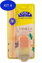 Kit 4 Difusor De Aromas Coala Vanilla 100Ml