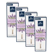 Kit 4 Difusor de Aromas Relax Lavender Glade Home Fragrance 100ml cada Kit 4 Difusor de Aromas Relax Lavender Glade Home Fragrance 100ml cada