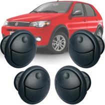 Kit 4 Difusor Saída de Ar Condicionado Fiat Palio Fire Economy Way 2014 2015 2016 2017 Original