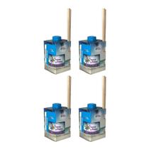 Kit 4 Difusores Ambiente Aromatizador Tropical Aromas 250ML Kit 4 Difusores Ambiente Aromatizador Tropical Aromas 250ML