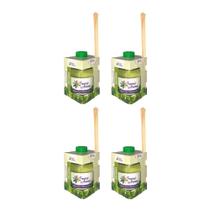 Kit 4 Difusores Ambiente Aromatizador Tropical Aromas 250ML Kit 4 Difusores Ambiente Aromatizador Tropical Aromas 250ML