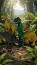 Kit 4 Dinossauros de Borracha Tamanho Grande Realistas Kit 4 Dinossauros de Borracha Tamanho Grande Realistas