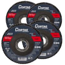 Kit 4 Disco Flap Porcelanato Desbaste Acabamento Lixadeira Lixa Esmerilhadeira Mármore Granito Kit 4 Disco Flap Porcelanato Desbaste Acabamento Lixadeira Lixa Esmerilhadeira Mármore Granito