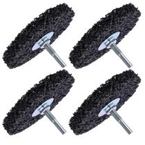 Kit 4 Disco Removedor 100Mm Tinta Ferrugem Para Furadeira Kit 4 Disco Removedor 100Mm Tinta Ferrugem Para Furadeira