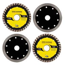 Kit 4 Disco Serra Circular Lâmina 110mm Mármore Concreto Kit 4 Disco Serra Circular Lâmina 110mm Mármore Concreto