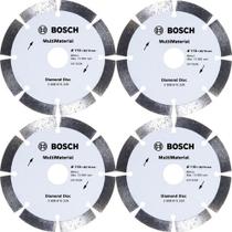 Kit 4 Discos Diamantado Segmentado Bosch 110mmx20mm Standard Kit 4 Discos Diamantado Segmentado Bosch 110mmx20mm Standard