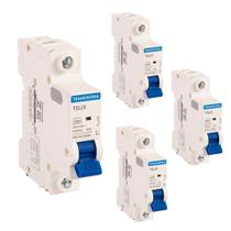 Kit 4 Disjuntor 10A Unipolar Tramontina TDJ3 Curva C 3kA Kit 4 Disjuntor 10A Unipolar Tramontina TDJ3 Curva C 3kA
