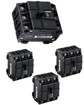 Kit 4 Disjuntores Nema Tripolar 25A DLB - Lorenzetti