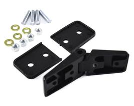 Kit 4 Dobradiças Externas Tampa Capô Motor Compatível com Buggy Preta