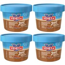 Kit 4 Doce de Leite Zero Açúcar Veneza Fitness Baixo Calorias Dieta Sem Gluten Cremoso 250g Kit 4 Doce de Leite Zero Açúcar Veneza Fitness Baixo Calorias Dieta Sem Gluten Cremoso 250g
