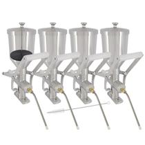 Kit 4 Doceira de Churros 1 Litro com Contrapeso (Recheadeira de Churros) - ATECH INDCOM