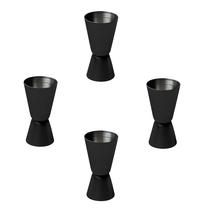 Kit 4 Dosadoras Duplo Inox 60/30ml Lyor Drinks Barman Bebida Kit 4 Dosadoras Duplo Inox 60/30ml Lyor Drinks Barman Bebida