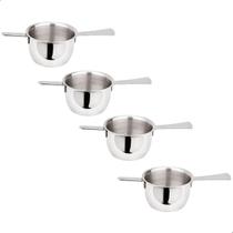 Kit 4 Dosadores De Bebidas 50ml Em Inox Medidor Whisky Bar Kit 4 Dosadores De Bebidas 50ml Em Inox Medidor Whisky Bar