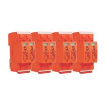 Kit 4 DPS Bipolar 40kA 1000Vcc Dispositivo de Proteção contra Surtos para Energia Solar Fotovoltaica Kit 4 DPS Bipolar 40kA 1000Vcc Dispositivo de Proteção contra Surtos para Energia Solar Fotovoltaica