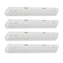 Kit 4 Driver Mag 180W Entrada Bivolt Saída 48V Branco Ip20
