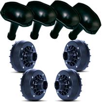 Kit 4 Driver Profissional 120w Rms + 4 Corneta Curta Orion