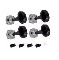 Kit 4 Drivers Jbl D250x 100w + 4 Corneta Longa + Capacitores