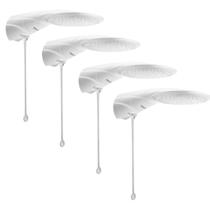 Kit 4 Ducha Advanced Eletrônica Blindada 6000w Lorenzetti