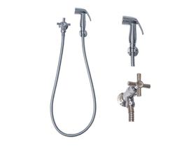 Kit 4 Duchas Higiênica Luxo Cromada Completa efrac14 Volta Civitt Kit 4 Duchas Higiênica Luxo Cromada Completa efrac14 Volta Civitt