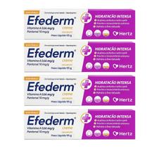 Kit 4 Efederm Creme Recuperador Da Pele 55g Kley Hertz Kit 4 Efederm Creme Recuperador Da Pele 55g Kley Hertz