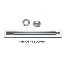 Kit 4 Eixos Arno Turbo Silencio Force 40Cm + 8 Buchas