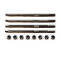 Kit 4 Eixos Arno Turbo Silencio Force 40Cm + 8 Buchas