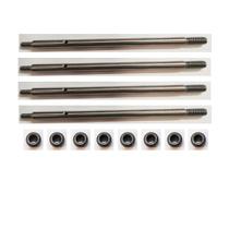 Kit 4 Eixos Mallory TS 50Cm + 8 Buchas