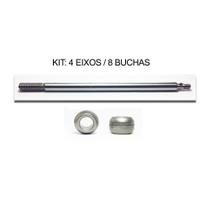 Kit 4 Eixos Para Ventilador Houston + 8 Buchas