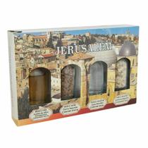 Kit 4 Elementos Terra Santa Jerusalém - Água, Terra, Óleo...