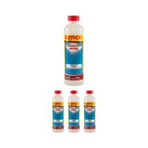 Kit 4 Elevador De Ph P Piscinas Ph Mais Liquido 1L Genco